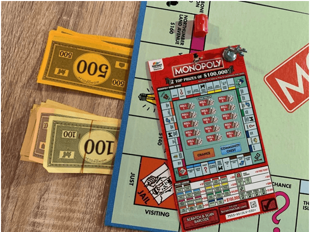 $5 Monopoly Instant Scratchie in Australia
