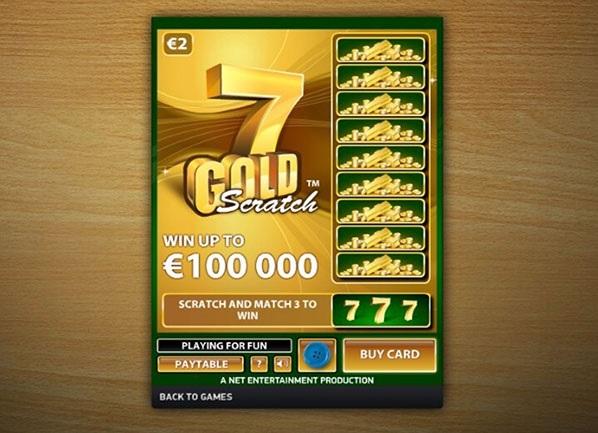 7 Gold Scratch