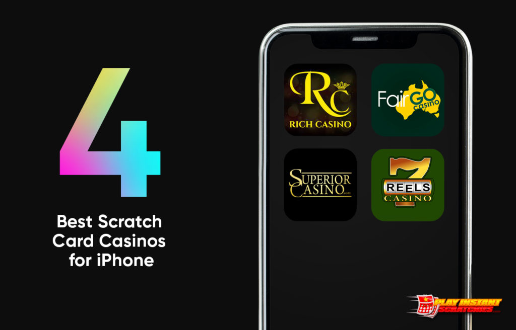Best 4 Scratch Card Casinos for iPhone