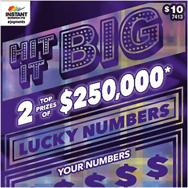 Hit it Big Instant scratch card