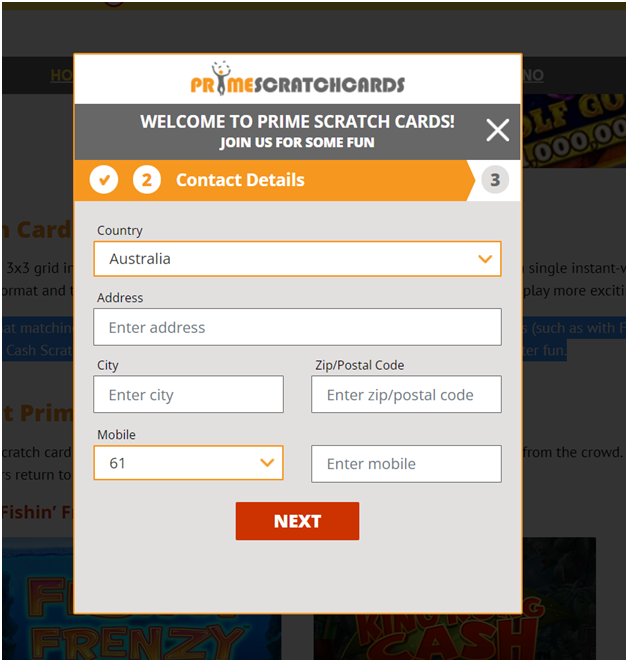 How to play scratchies at Prime Scratch cards online in Australia