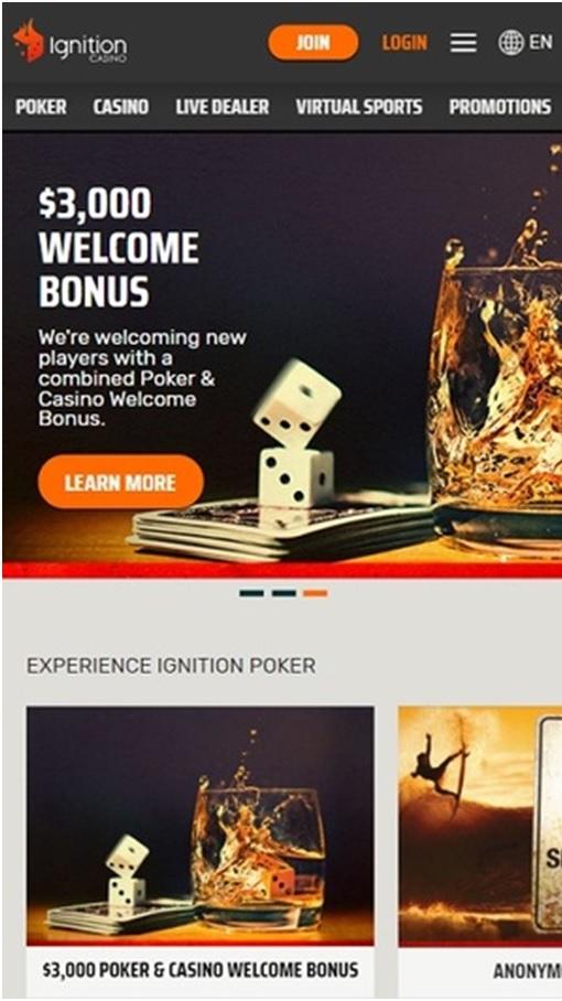 Ignition casino app
