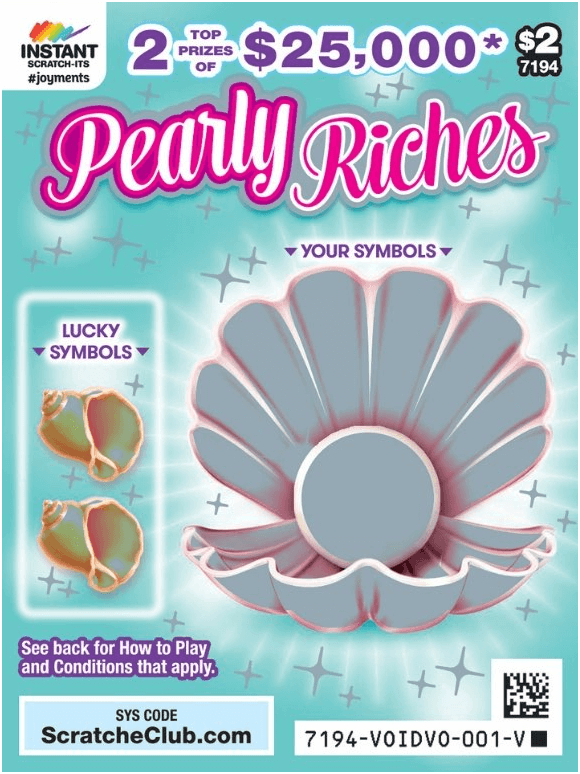 Pearly Riches Instant Scratchie
