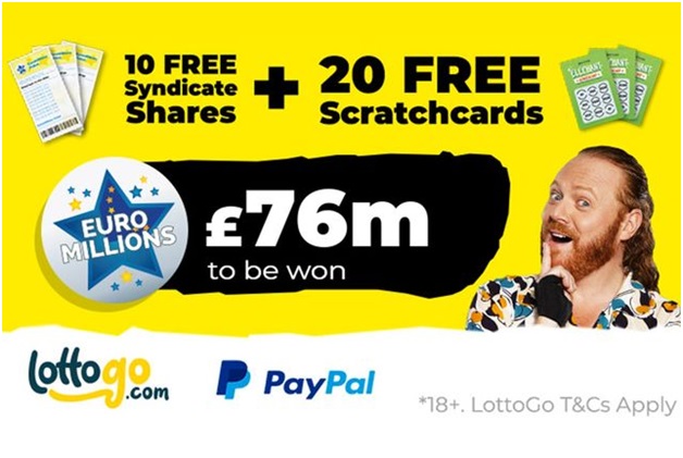 Lotto Go Australia - No deposit bonus on Scratch Cards