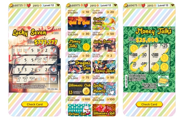 Scratch Card Billionaire- The new game app to play scratchies all free