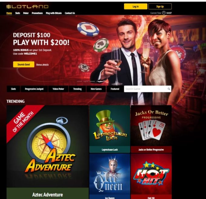 Slotland Casino app to play scratch cards