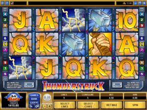 Thunderstruck from Microgaming