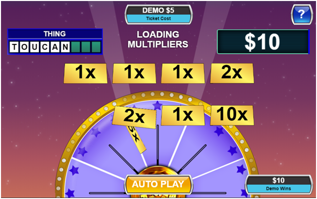 Wheel of Fortune Multiplier scratchie